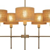  Luster na šipci MADELA 5xE14/40W/230V juta/bež | Eponuda.com