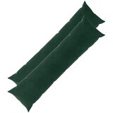  Presvlaka za jastuk 2 pcs HEERLEN Tamnozelena 40 x 145 cm | shoptok.hr