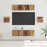 vidaXL Komplet TV omaric 6 pcs Star les Srednja 30.5 x 30 x 30 cm | Shoptok.si