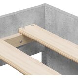  Krevetna konstrukcija s ladicama Betonski sivi 70 x 190 cm | shoptok.hr