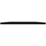 Police za knjige 8 kom crne 80 x 40 x 1,5 cm od iverice | Shoptok.si