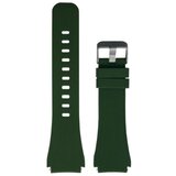 Chameleon Silikonski pašček Samsung Gear S3, 22 mm, temno zelen | Shoptok.si