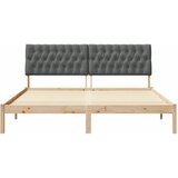  Krevetni okvir s tapiciranim uzglavljem Smeđa 180 x 200 cm | Eponuda.com