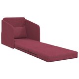 SOFA krevet na podu 2-u-1 Bordo 65x80x83 cm Tkanina | shoptok.hr