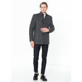 Dewberry PLT8378 MEN'S COAT-PATTERNED ANTHRACITE | Shoptok.si
