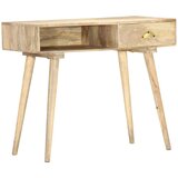  Konzolna mizica 90x45x75 cm trden mangov les | Shoptok.si
