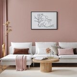  Slika - Quiet Charm of Nature (1-part) - Sleeping Koala in Black and White 60x40 U crnom drvenom okviru | shoptok.hr
