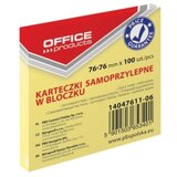 Blok samoljepljivi 76X76/100 žuti 14047611-06 | Eponuda.ba