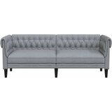  Chesterfield sofa stolica Svjetlosiva 201.5 x 74.5 x 74.5 cm | shoptok.hr