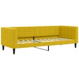  Dnevni krevet žuti 80 x 200 cm baršunasti | shoptok.hr