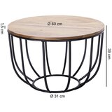MID.YOU KLUBSKA MIZA, barve indijskega rožnega lesa | Shoptok.si