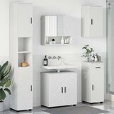 vidaXL Set namještaja za kupaonicu Zidne 5 pcs Bijelo 61 x 35 x 64 cm | shoptok.hr