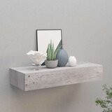 vidaXL zidna polica s ladicom siva boja betona 60 x 23,5 x 10 cm MDF Cijene