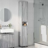  Kupaonski ormar s policom Siva Sonoma 30,5 x 30 x 195 cm | shoptok.hr