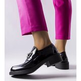 Gemre Black Patent Charline Loafers | ePonuda.com