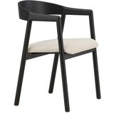 Vind Collection Vind Långön blagovaonska stolica s rukohvatima, crna, set od 2 | shoptok.hr
