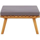  Vrtni tabure s jastukom 60 x 60 x 29 cm masivno bagremovo drvo | shoptok.hr