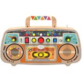 2Kids Toys Activity Board Wooden FM Radio aktivna igračka 12m+ 1 kom | shoptok.hr