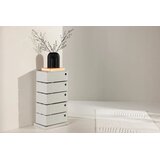 Venture Home komoda s ladicama San Carlos 26 × 72 × 38 cm, bijela | shoptok.hr