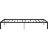 Metalni okvir za krevet crni 90 x 200 cm | shoptok.hr