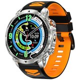 INF Pametna ura z Bluetooth klici, 1.7 inch IPS zaslon, 1400mAh baterija Silver Orange, (5000310548) | Shoptok.si