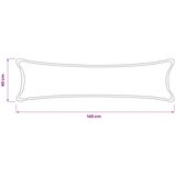  Presvlaka za jastuk HOUTEN Tamnosiva 40 x 145 cm Bouclé | shoptok.hr