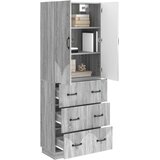  Set ormara 2 pcs Siva Sonoma 66 x 34,5 x 87 cm | shoptok.hr