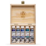  Set akvarel boja u tubama schmincke super granulation 5x15ml | set deep sea KORIŠĆENO Cene