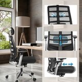 MID.YOU Pisarniški Stol Spinio Elite, Črna | Shoptok.si