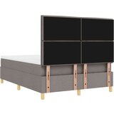  Krevet s podnicom i madracem taupe 140x200 cm Tkanina | shoptok.hr