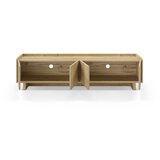 Marckeric TV komoda u dekoru hrasta u prirodnoj boji 180x45x40 cm Daira – | shoptok.hr