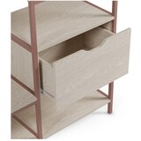 Marckeric Otvoreni željezni ormar boje terakote 140x179,5x40 cm Amara – | shoptok.hr