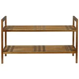 Wenko Stojalo za čevlje iz masivne akacije v naravni barvi 69x40,5x27 cm Fondi – | Shoptok.si