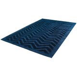 Kayoom TKANA PREPROGA 120/170 cm taftano temno modra | Shoptok.si