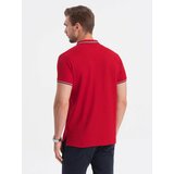 Ombre Men's polo shirt with contrast trim | Shoptok.si