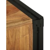 vidaXL Stojalo za vino 34.5x35x39 cm iz trdega akacijevega lesa | Shoptok.si