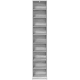 Cd ormar Siva Sonoma 33 x 23,5 x 175 cm Konstruirano drvo | shoptok.hr