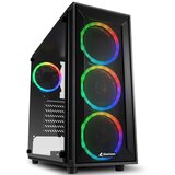 Sharkoon Shoalphone of Warfall ATX ATX 2XUSB3.0 RGB SIN FUUDEE, (21559281) | Shoptok.si