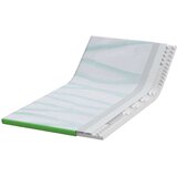  Nadmadrac Bijela i zelena 90 x 200 cm Jakard tkanina | Eponuda.ba