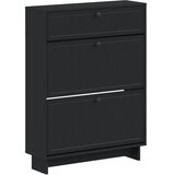  Ormar za cipele EDE 78 x 24 x 103 cm Konstruirano drvo Crna - Crna | shoptok.hr
