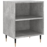  Noćni ormarići 2 kom boja betona 40x30x50 cm konstruirano drvo | shoptok.hr