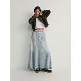 Reserved bomber jakna iz umetnega usnja - rjava | Shoptok.si