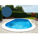 BWT Bazenska folija, ovalna 800 x 400 x 150 cm - jadransko modra - Debelina 0,8 mm / z obešalno obrobo P1 | Shoptok.si