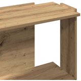 vidaXL Regal za knjige s 3 razina boja hrasta 60x30x80 cm drveni | shoptok.hr