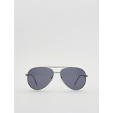 Reserved Avijatičarske sunčane naočale - srebrna | shoptok.hr