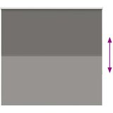 vidaXL Roleta Blackout siv 145x150 cm Širina tkanine 141,6 cm | Shoptok.si