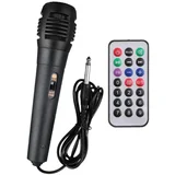 bluetooth speaker + karaoke mic F55 boat double horn rgb black 20W