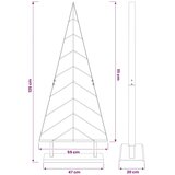  Metalno božićno drvce sa stalkom KUOPIO 125 cm Čelik Bijela - Bijela 125 cm | shoptok.hr