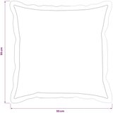  Presvlaka za jastuk 2 kom. HOUTEN Tamnosiva 55 x 55 cm - Tamnosiva 55 x 55 cm 2 | shoptok.hr