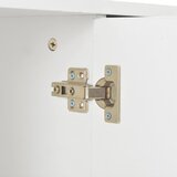  Komoda visoki sjaj bijela 107x35x80,5 cm | shoptok.hr